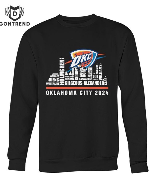 Oklahoma City Thunder 2024 Unisex T-Shirt