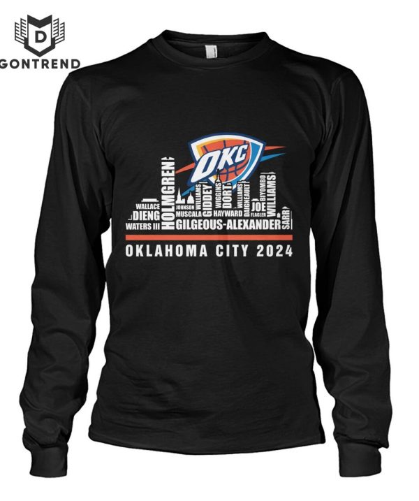 Oklahoma City Thunder 2024 Unisex T-Shirt