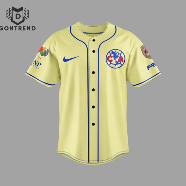 Personalized Club America Baseball Jersey