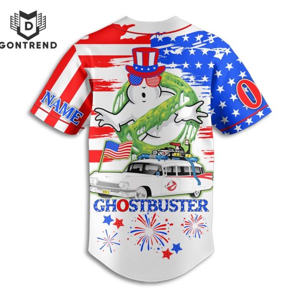 Personalized Ghostbusters Baseball Jersey