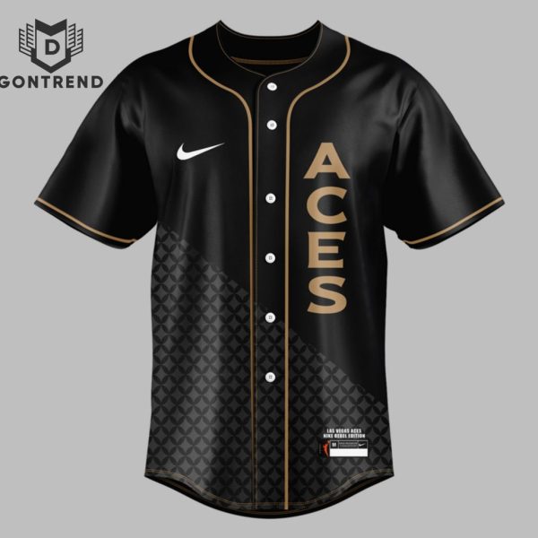 Personalized Las Vegas Aces 2024 Baseball Jersey