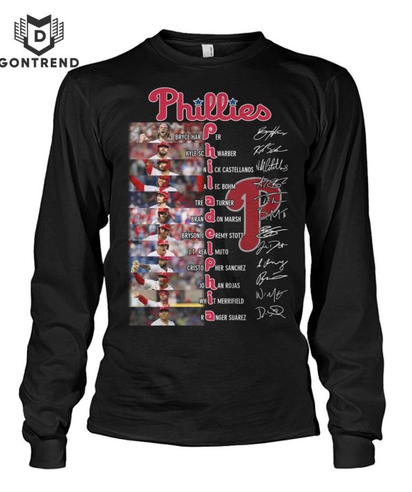 Philadelphia Phillies Siganture Design Unisex T-Shirt