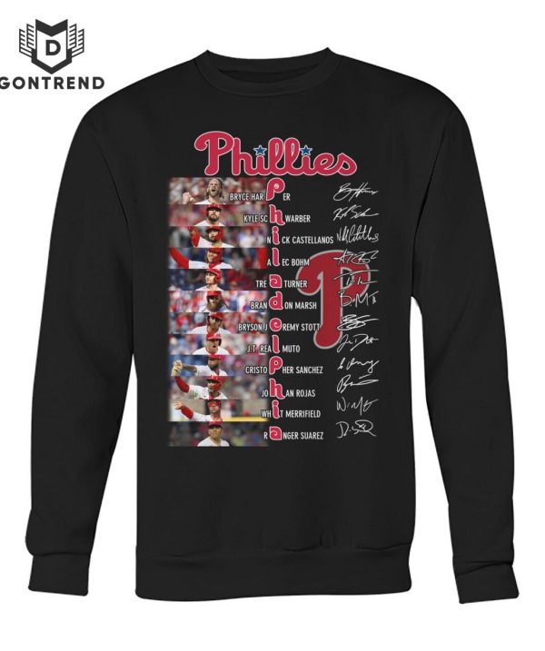 Philadelphia Phillies Siganture Design Unisex T-Shirt