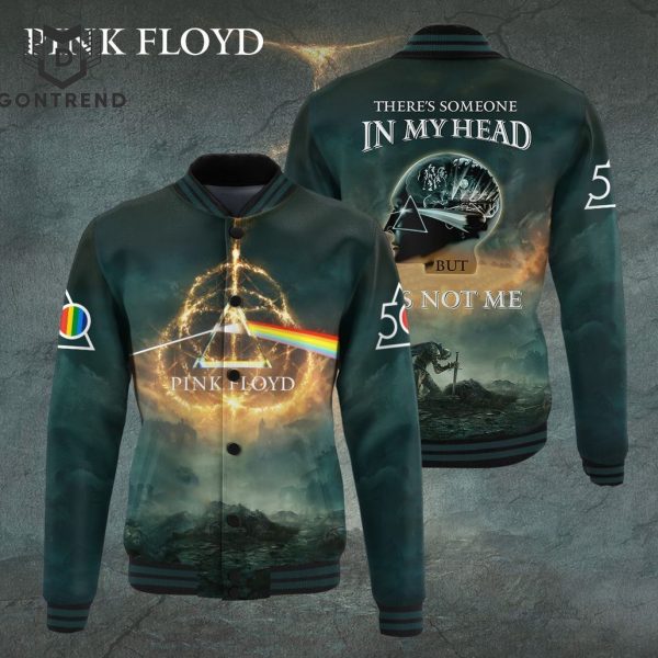 Pink Floyd There’s Someone In My Head But It’s Not Me Baseball Jacket