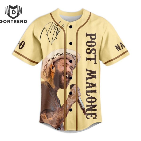 Post Malone I Had Some Help Baseball Jersey