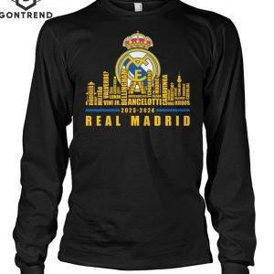 Real Madrid 2023-2024 Champions Unisex T-Shirt