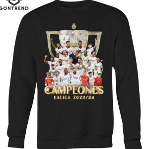 Real Madrid Campeones Laliga 2024 Unisex T-Shirt