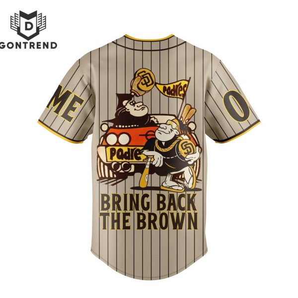 San Diego Padres Bring Back The Brown Baseball Jersey