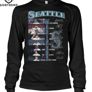 Seattle Mariners Siganture Design Unisex T-Shirt