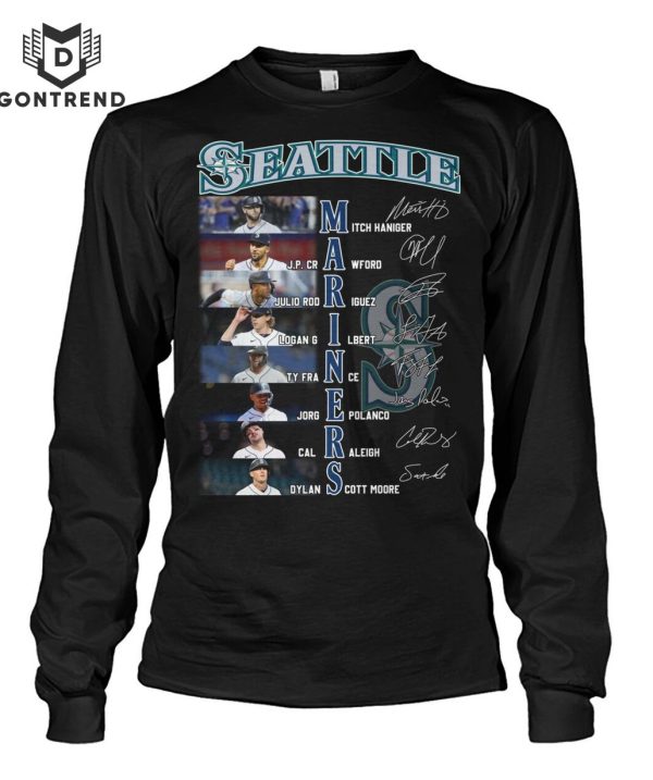 Seattle Mariners Siganture Design Unisex T-Shirt