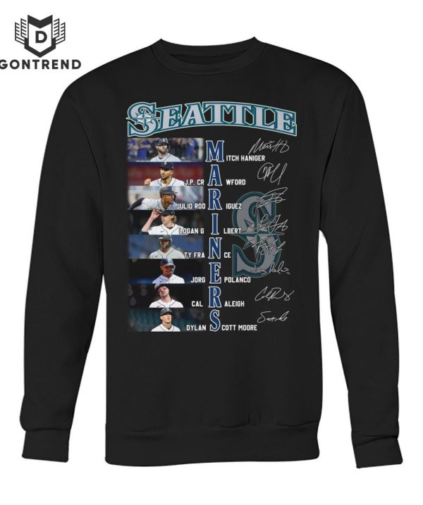 Seattle Mariners Siganture Design Unisex T-Shirt