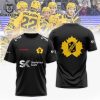 Skelleftea Aik Tigerrander & Taggtrad Design 3D T-Shirt