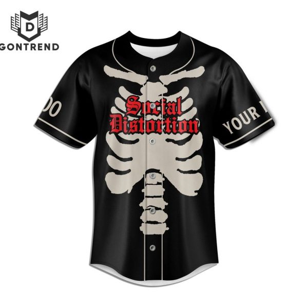 Social Distortion Love Me Tonight Gonna Be Alright Baseball Jersey