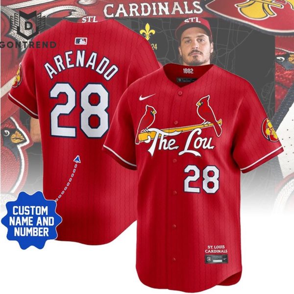 St. Louis Cardinals Red 2024 Baseball Jersey