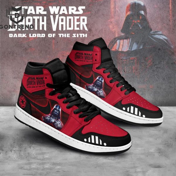 Star Wars Darth Vader Dark Lord Of The Sith Air Jordan 1 High Top