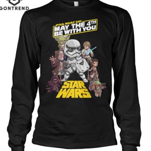 Star Wars Day May The 4th Be With You Design Unisex T-Shirt