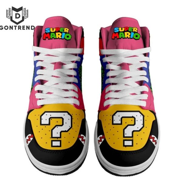 Super Mario Design Air Jordan 1 High Top