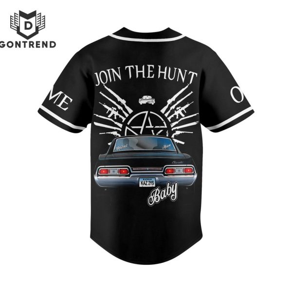 Supernatural Join The Hunt Baseball Jersey