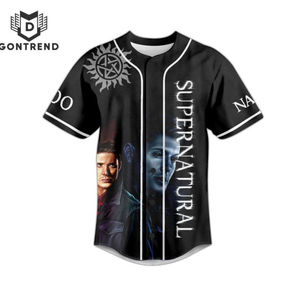 Supernatural The Family Business Saving Peaple Hunting Things Baseball Jersey