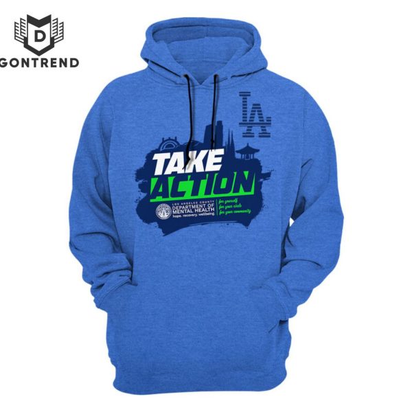 Take Action Los Angeles Dodgers Hoodie