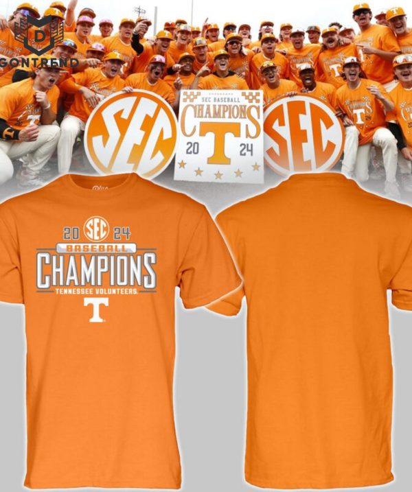 Tennessee Volunteers 2024 SEC Champions Unisex T-Shirt