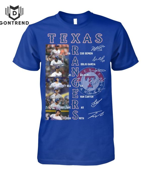 Texas Rangers Siganture Unisex T-Shirt