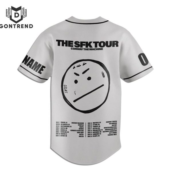 The SFK Tour Conway The Machine Baseball Jersey