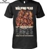 The Walking Dead 15th Anniversary 2010-2025 Signature Thank You For The Memories T-Shirt