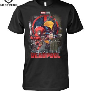 2024 Deadpool And Wolverine Signature Firends Unisex T-Shirt