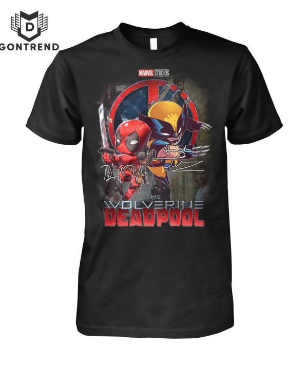 The Wolverine Deadpool Signature Design Unisex T-Shirt