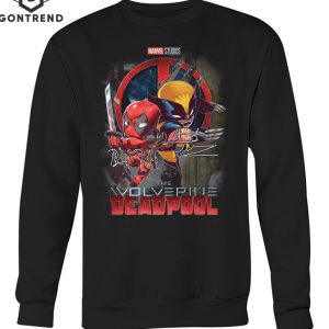 The Wolverine Deadpool Signature Design Unisex T-Shirt