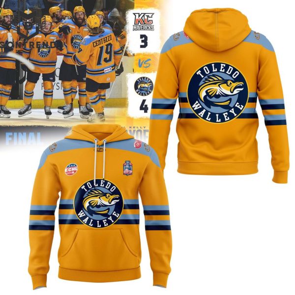 Toledo Walleye 2024 Kelly Cup Hoodie