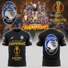 Uefa Europa League Champions Atalanta B.C 1907 3D T-Shirt