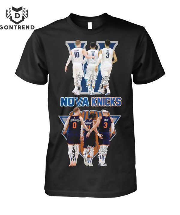 Villanova Wildcats & New York Knicks Signature Unisex T-Shirt