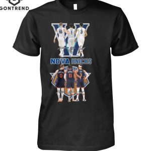 Villanova Wildcats x New York Knicks Signature Unisex T-Shirt