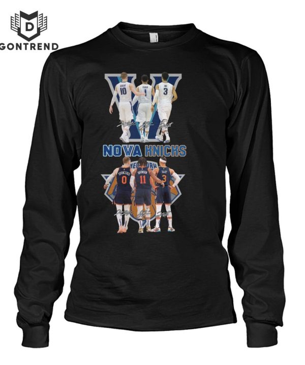 Villanova Wildcats x New York Knicks Signature Unisex T-Shirt