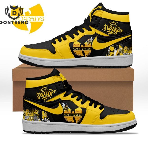 Wu-Tang Clan Hip Hop Group Design Air Jordan 1 High Top