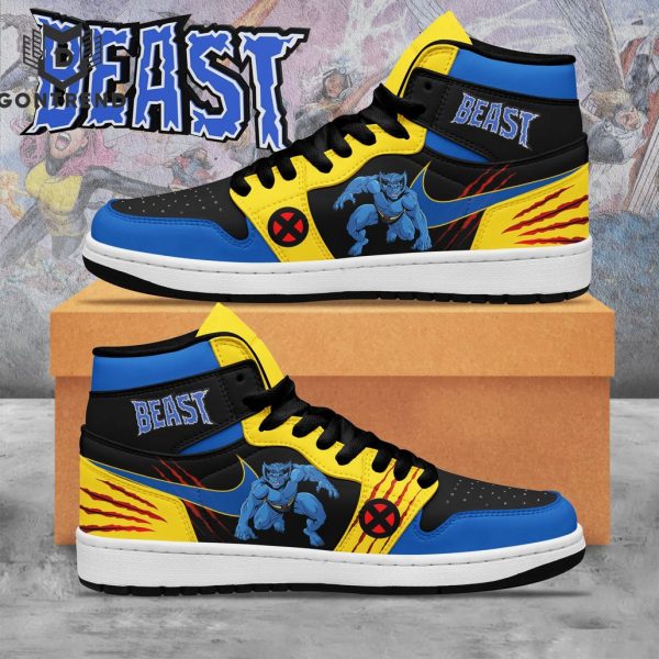 X-men Beast Design Air Jordan 1 High Top