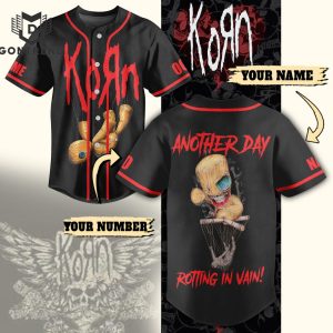 Korn Another Day Rotting In Vain Baseball Jersey