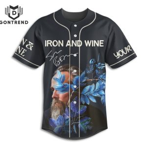 Iron And Wine Light Verse 2024 Signature Baseball Jersey