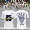 Champions Real Madrid London 24 Conquerors Of Europe 3D T-Shirt