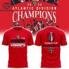 2024 Atlantic Division Champs NHL Florida Panthers Playoffs Design 3D T-Shirt – White