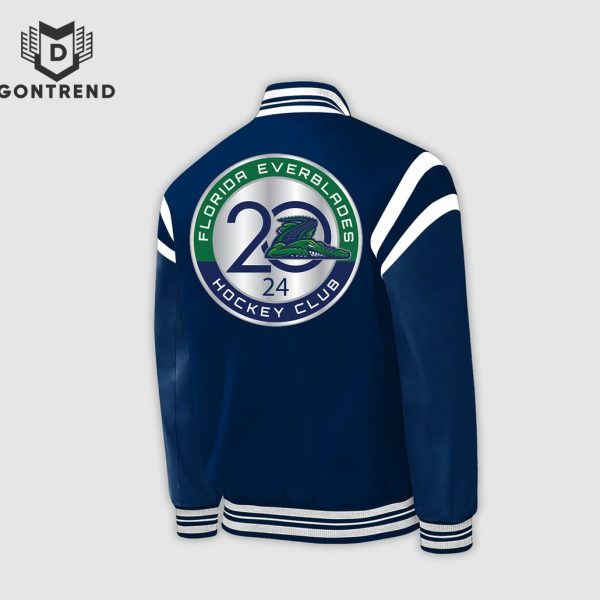 2024 Kelly Cup Playoffs Florida Everblades Baseball Jacket