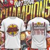 2024 National Champions Four Peat Oklahoma Sooners 3D T-Shirt