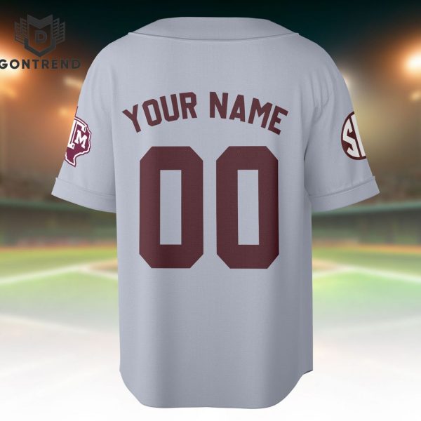 2024 Personalise NCAA Texas A&M Baseball Jersey