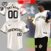 2024 Personalized Milwaukee Brewers Baseball Jersey – Blue