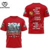 2024 Stanley Cup Champions Florida Panthers 3D T-Shirt – Blue