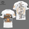 2024 Tennessee Volunteers College World Series Champions 3D T-Shirt – Black