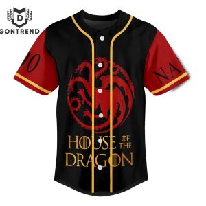 House Of The Dragon Game Of Thrones Baseball Jersey