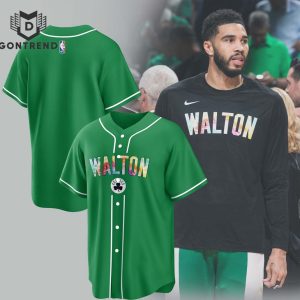 Bill Walton Boston Celtics Baseball Jersey